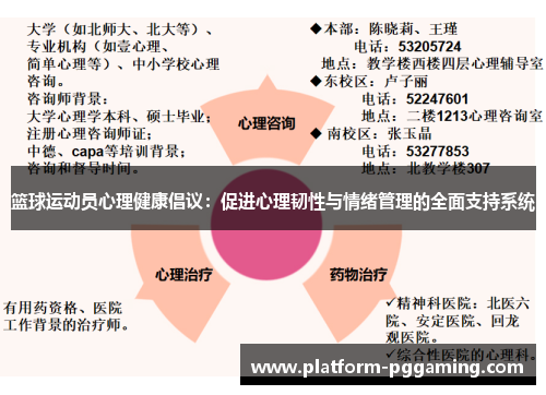 篮球运动员心理健康倡议：促进心理韧性与情绪管理的全面支持系统