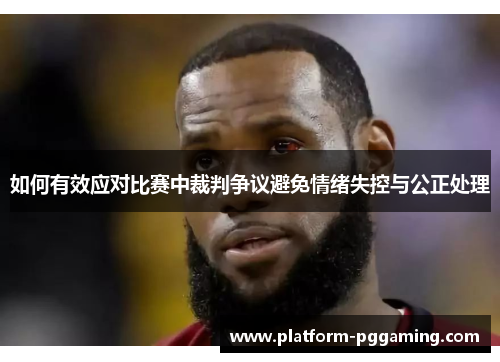 如何有效应对比赛中裁判争议避免情绪失控与公正处理