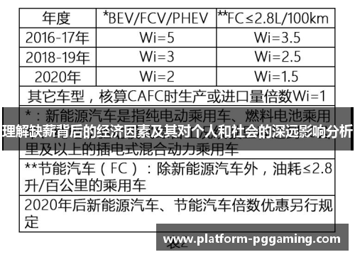 理解缺薪背后的经济因素及其对个人和社会的深远影响分析