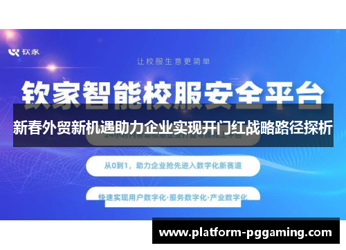 新春外贸新机遇助力企业实现开门红战略路径探析