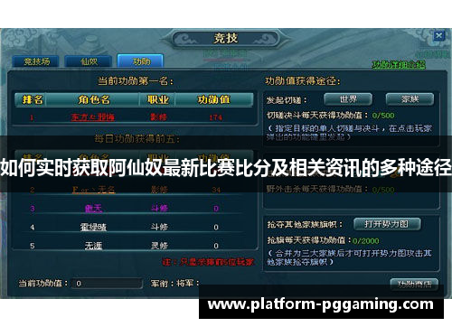 如何实时获取阿仙奴最新比赛比分及相关资讯的多种途径